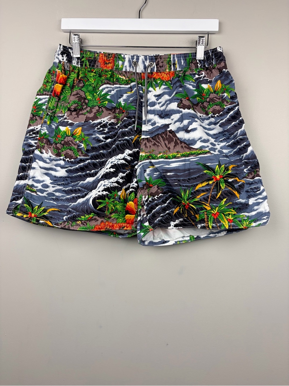 Birdwell Beach Britches The Sea Trunk Dark Tropic Men’s XL Swim Trunks USA